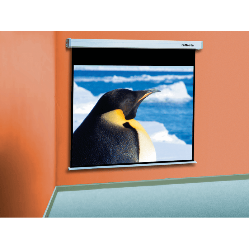 Reflecta CrystalLine Motor 200x200 cm 1:1 Perde
