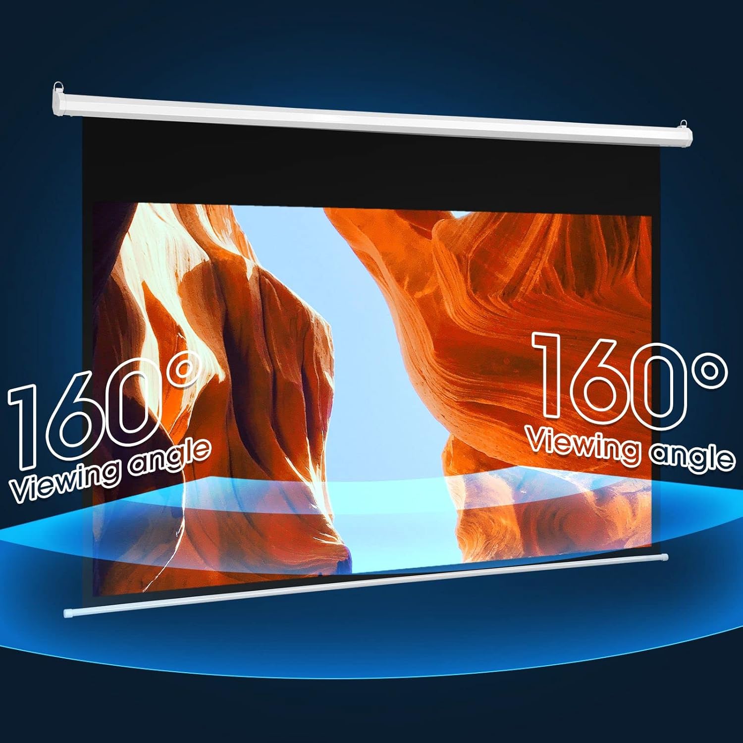 Proscreen Proscreen PRO Serisi 240x135 16:9 Format Motorlu Kumandalı Duvar ...