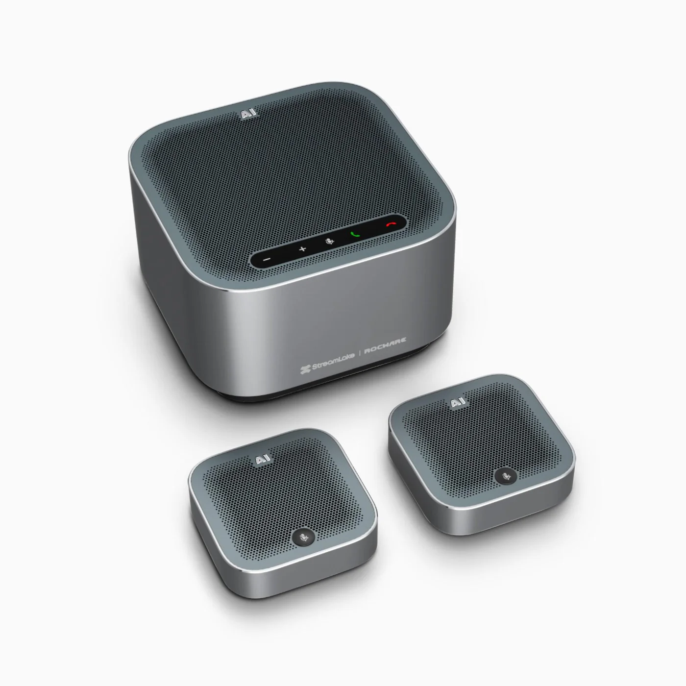 Rocware A10 USB AI Video Konferans Hoparlör Mikrofon Seti