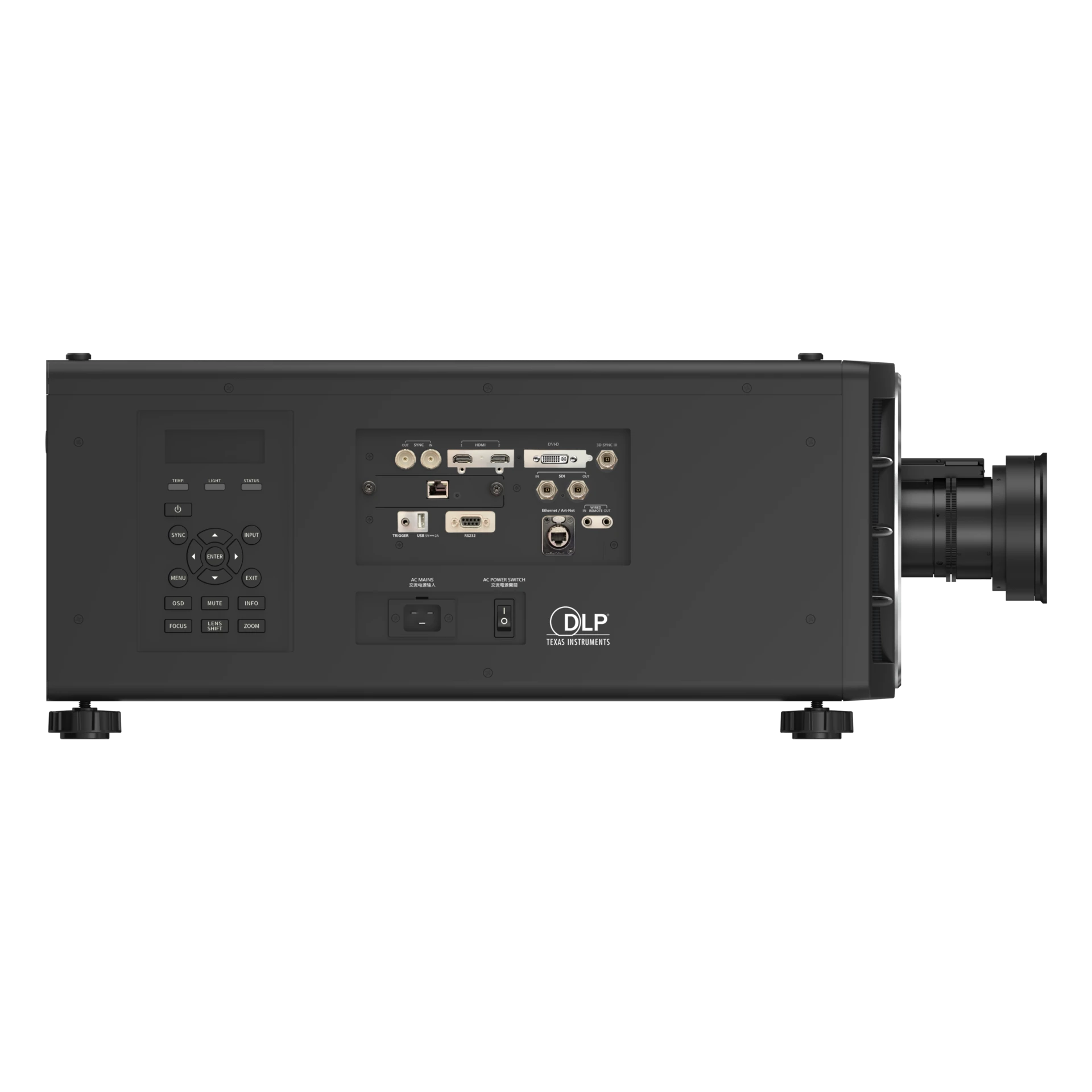 Vivitek DU9057Z 27000 Ansilumen WUXGA DLP Projeksiyon Cihazı 