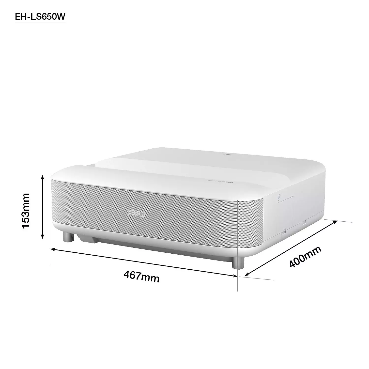 Epson EH-LS650W 3600 Lümen 4KE UltraKısa Mesafe Lazer Projeksiyon