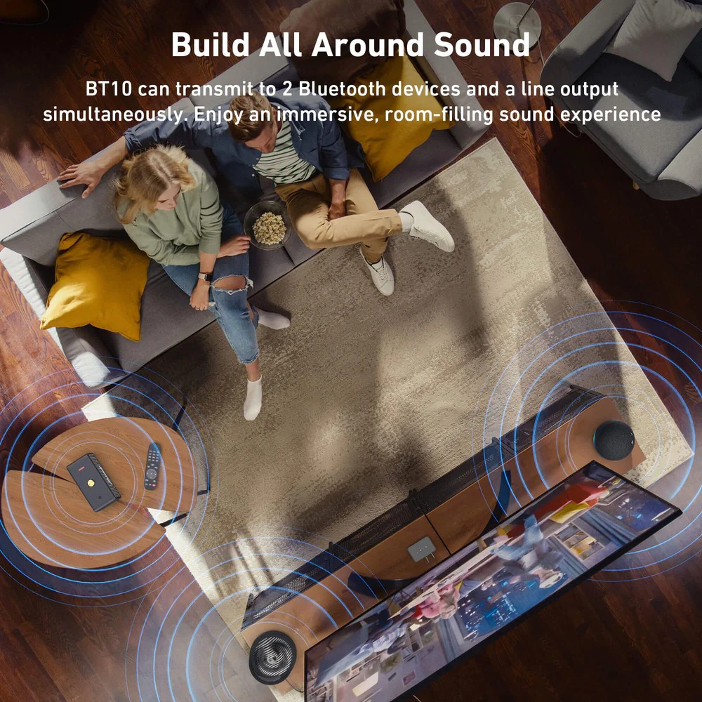 Arylic BT10 Çift Bluetooth Ses Verici 