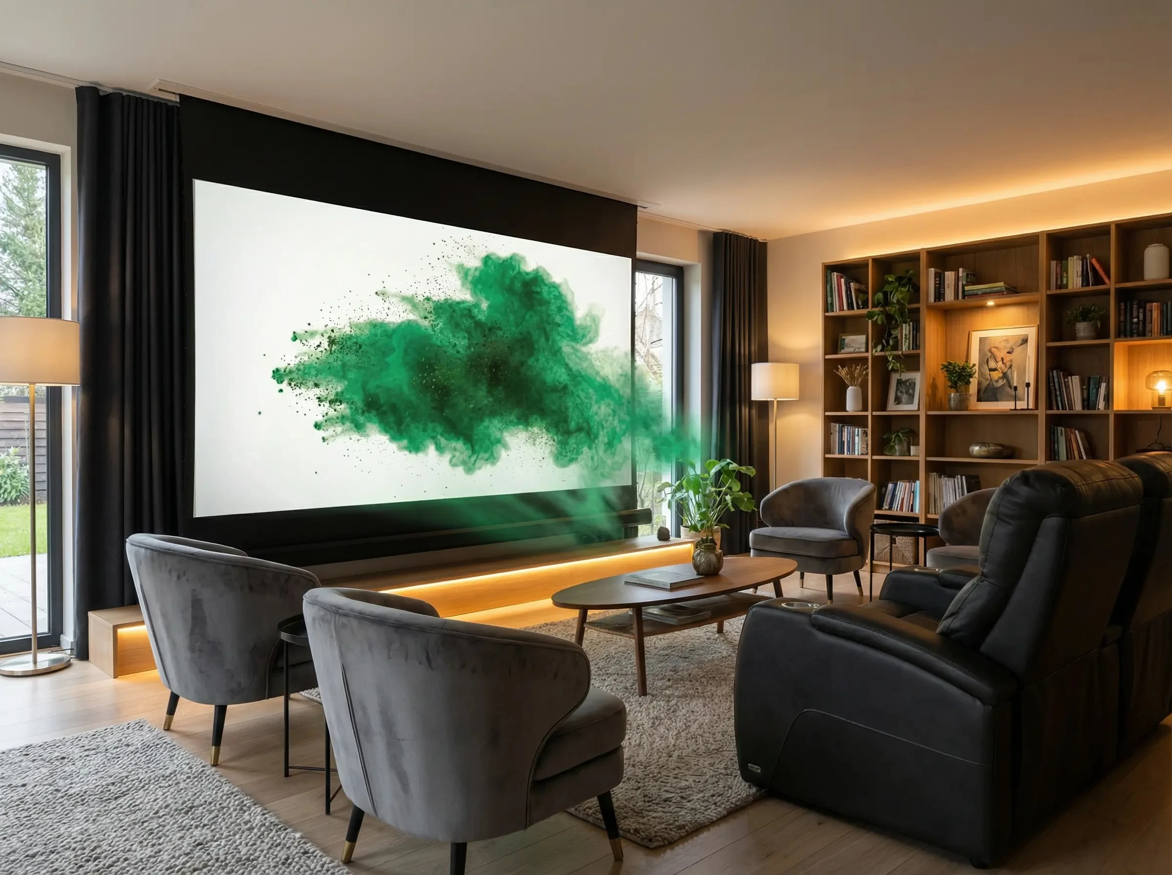 Proscreen Proscreen Pro Serisi 135 İnç 300x169 Motorlu Gergili ALR Perde