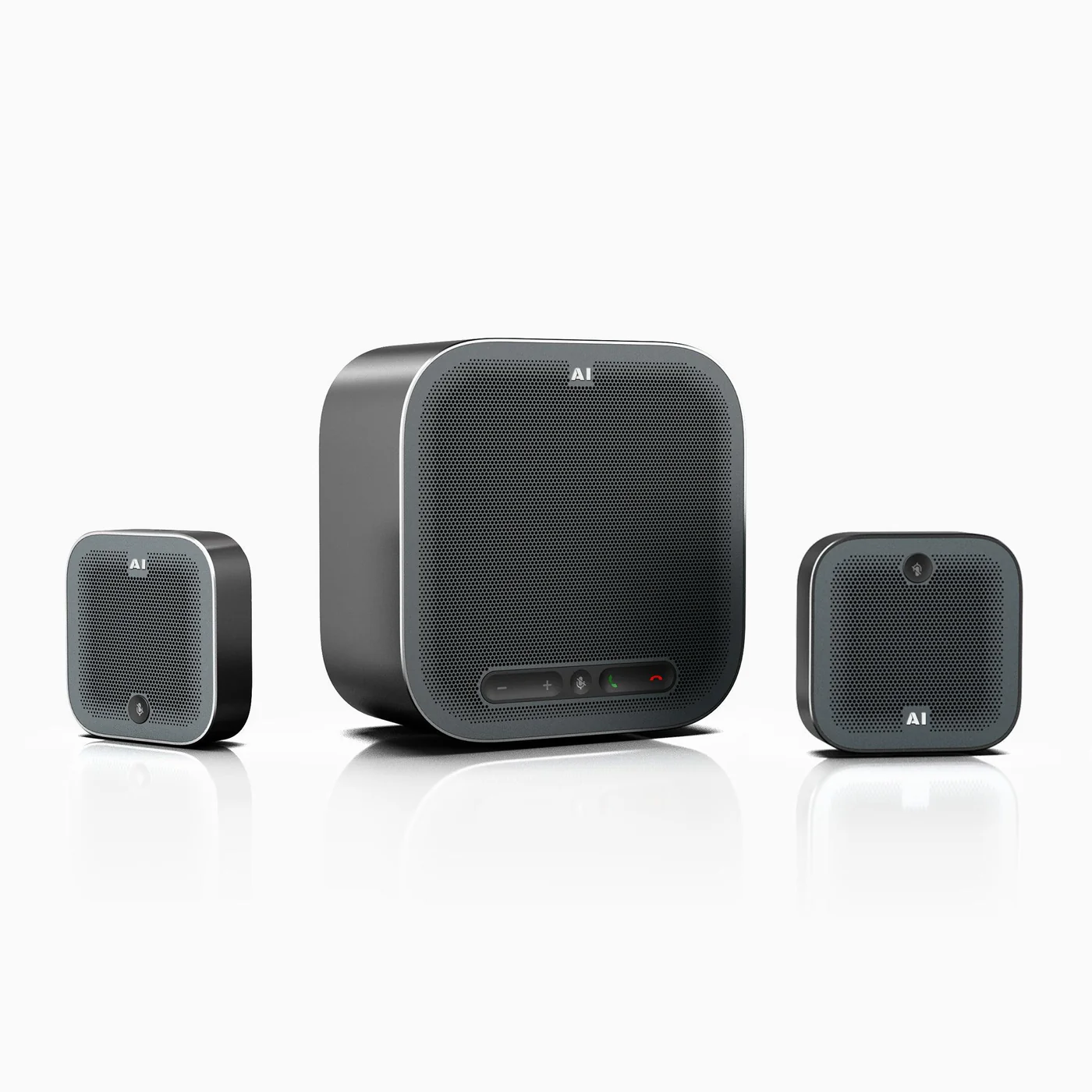 Rocware A10 USB AI Video Konferans Hoparlör Mikrofon Seti