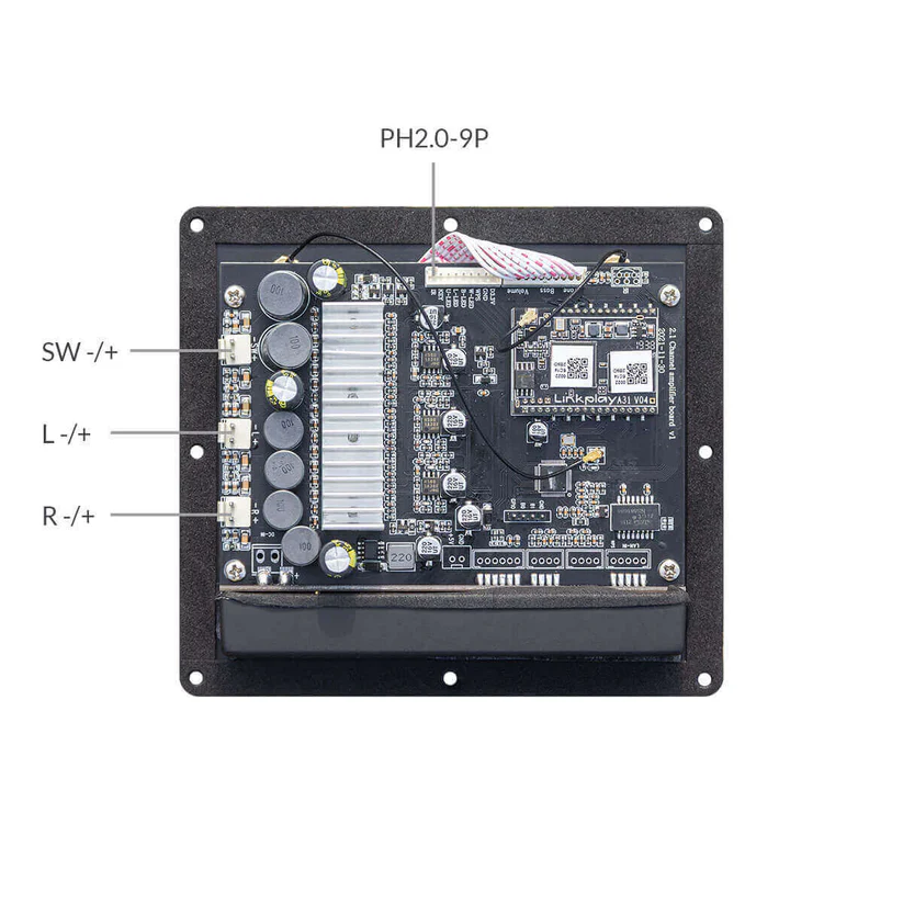 Up2Stream Plate Amp 2.1 - Multiroom Kablosuz Amfi 