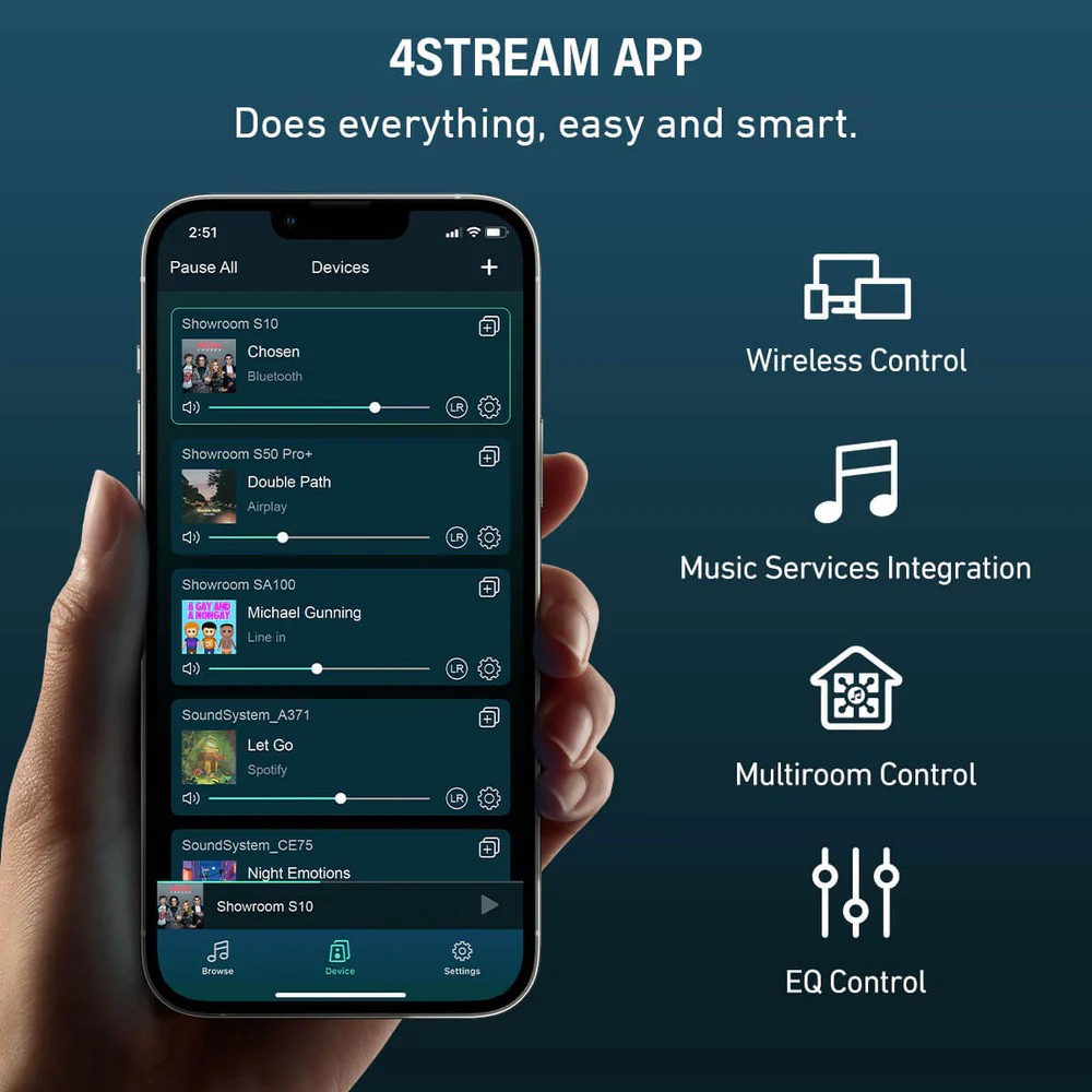 Arylic S50Pro+ Preamfi aptX HD & ESS 9023 DAC Streamer 