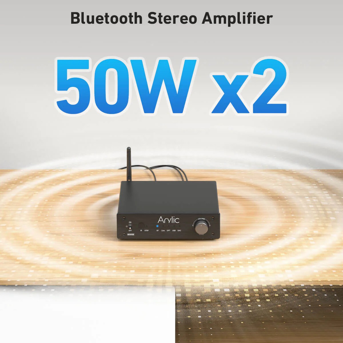Arylic B50 SE Bluetooth Stereo Amplifikatör