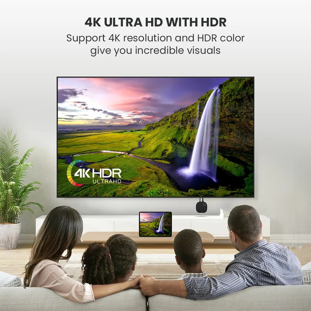 Proscreen SC01 Kablosuz Görüntü Aktarıcı (Uygulamasız iOS/macOS/Android/Windows)