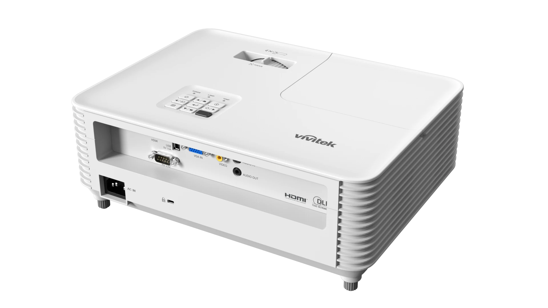 Vivitek DW355-ST 3800 Ansilumen Kısa Mesafe WXGA HD Taşınabilir Projeksiyon Cihazı