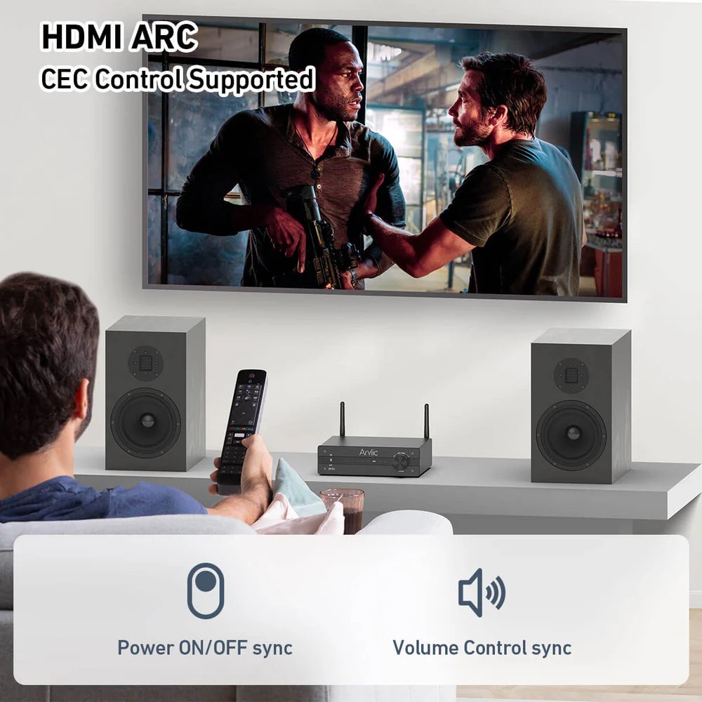 Arylic BP50 Bluetooth Preamfi ESS ES9023P DAC