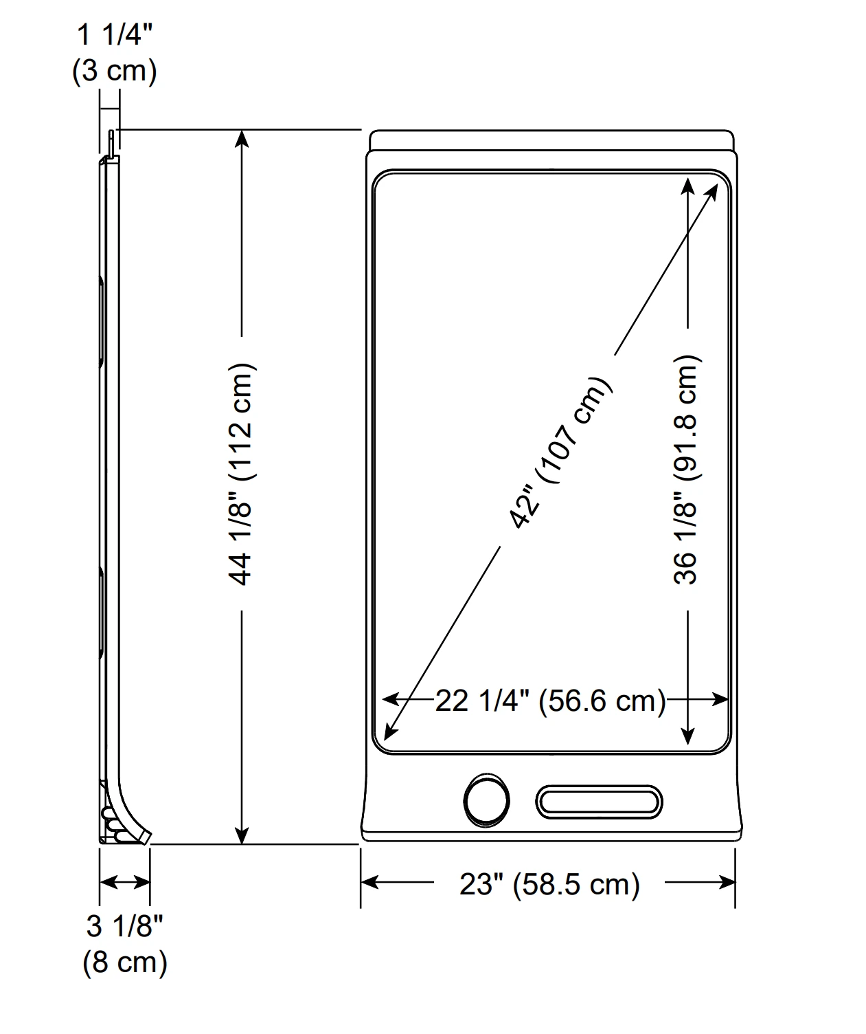 SMART kapp 42 Dijital Beyaz Tahta – USB’ye Anında Kayıt Özellikli Profesyonel Yazı Paneli