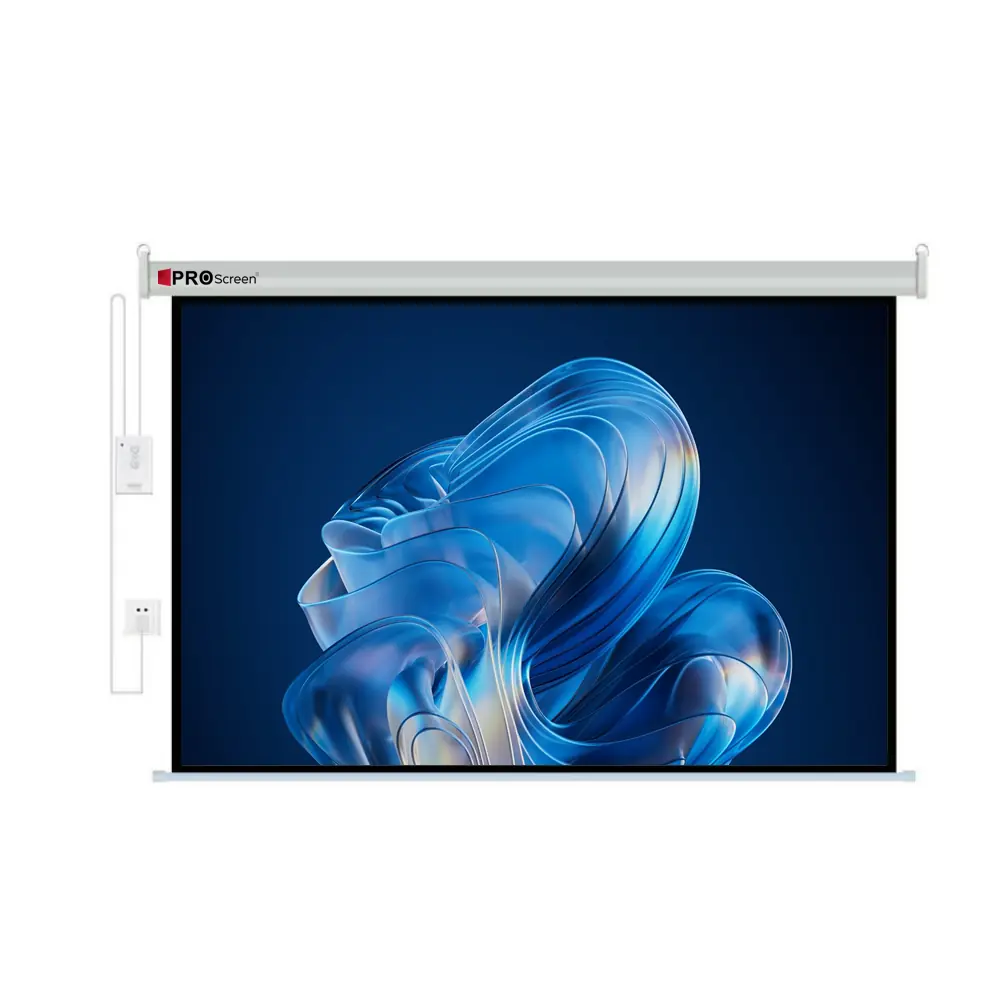 Proscreen Proscreen PRO Serisi 270x220 Motorlu Kumandalı Duvar Butonlu Perde