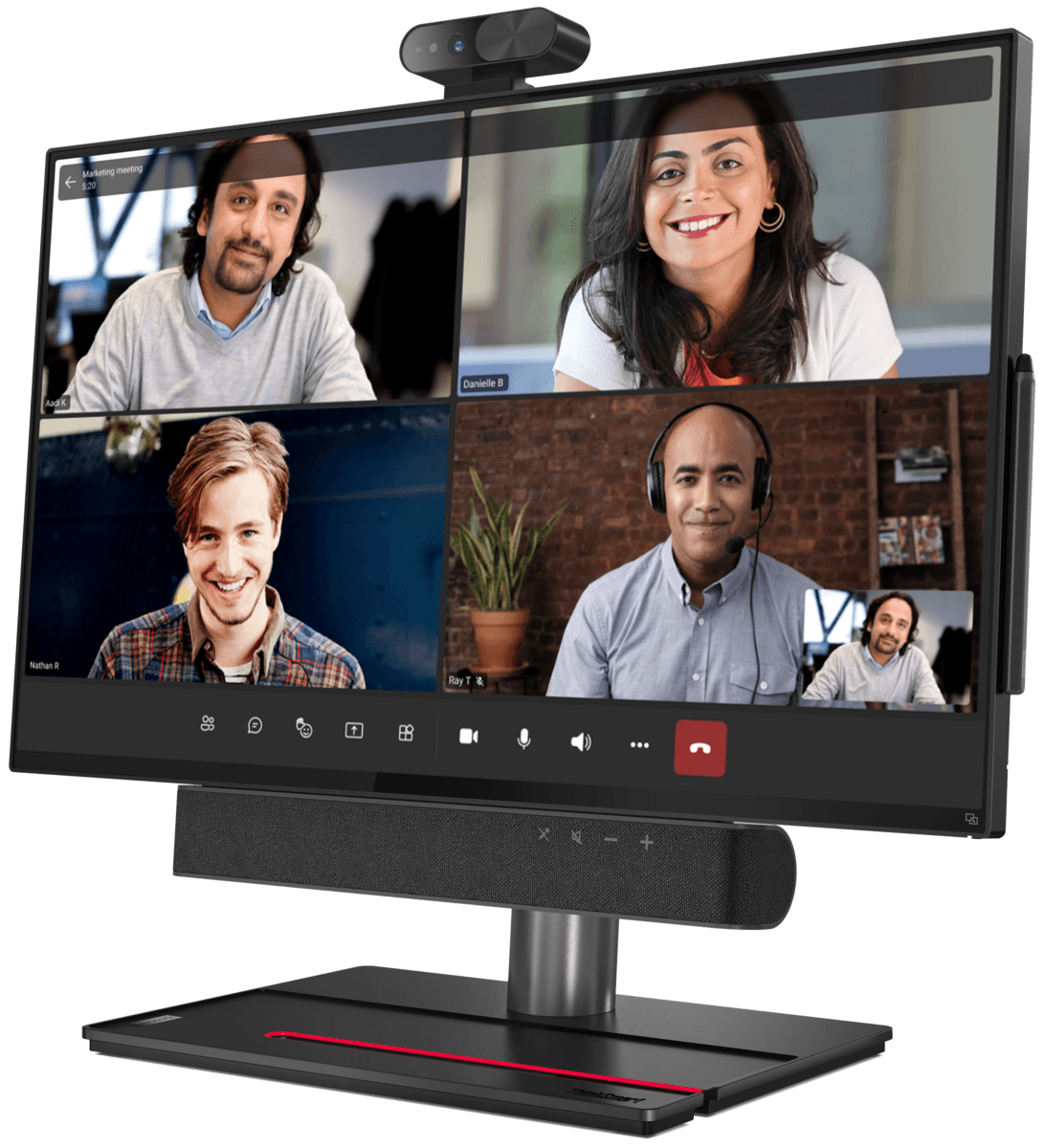 Lenovo ThinkSmart View Plus Dokunmatik Ekranlı Microsoft Teams Room