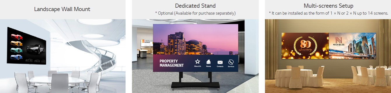 LG Hepsi Bir Arada P1,5 Led 136 inç LED Ekran
