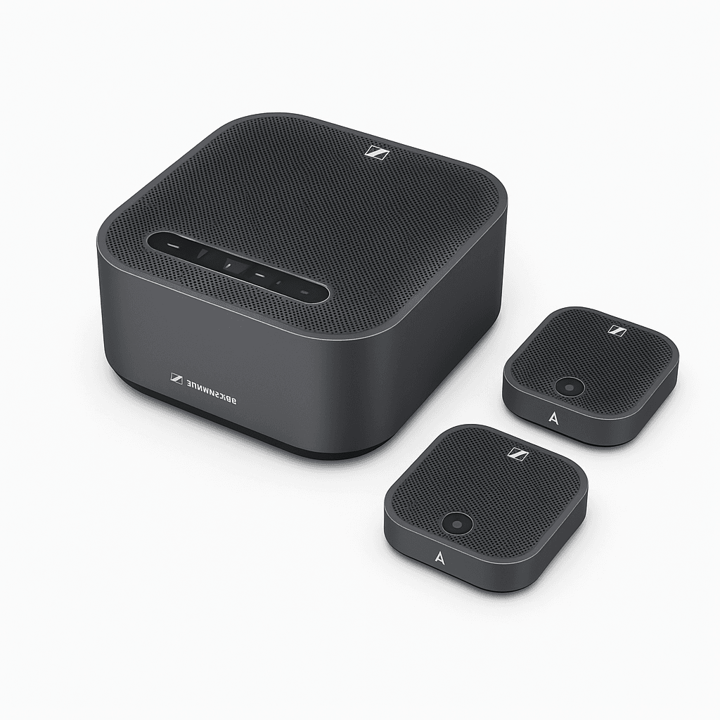 Rocware A10 USB AI Video Konferans Hoparlör Mikrofon Seti