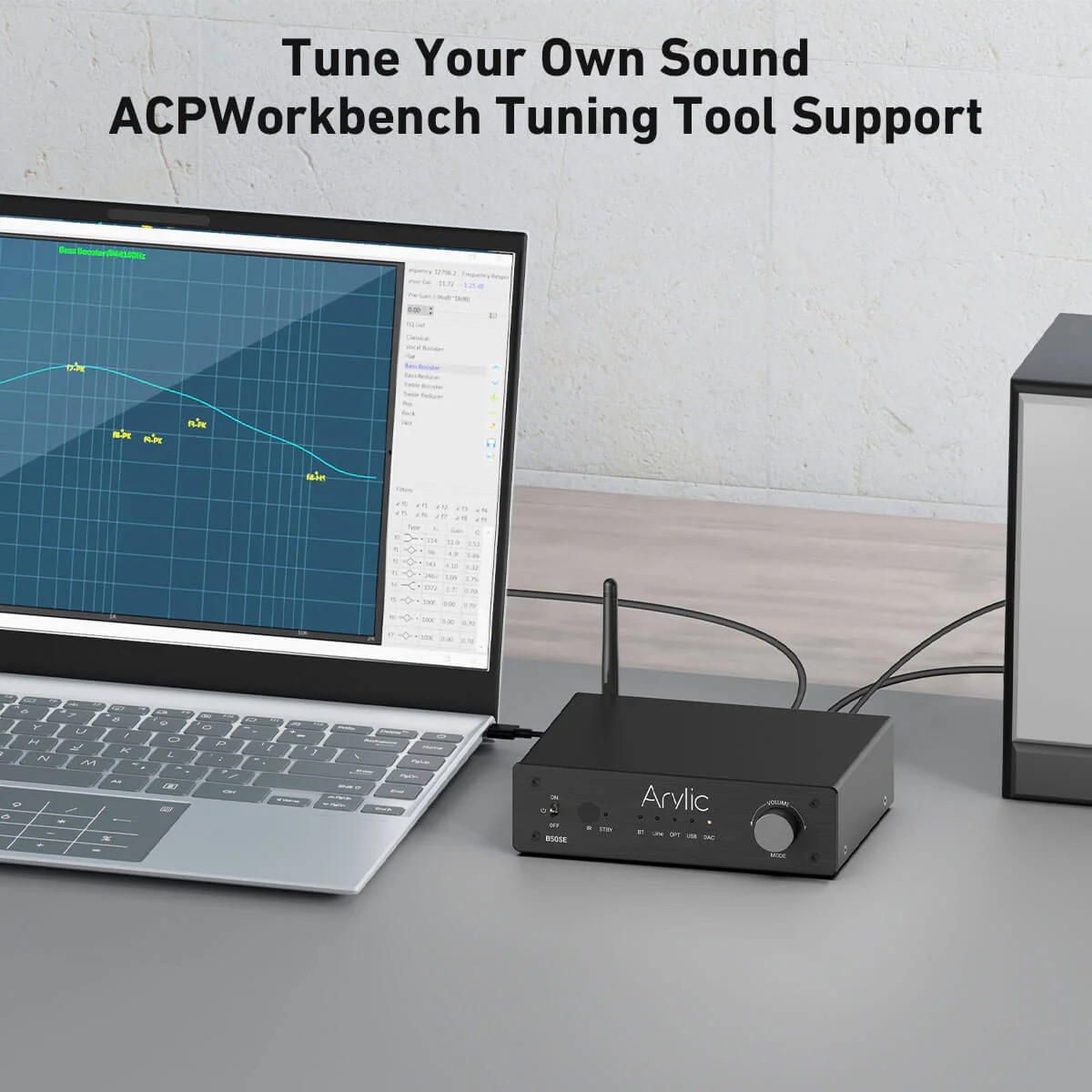 Arylic B50 SE Bluetooth Stereo Amplifikatör