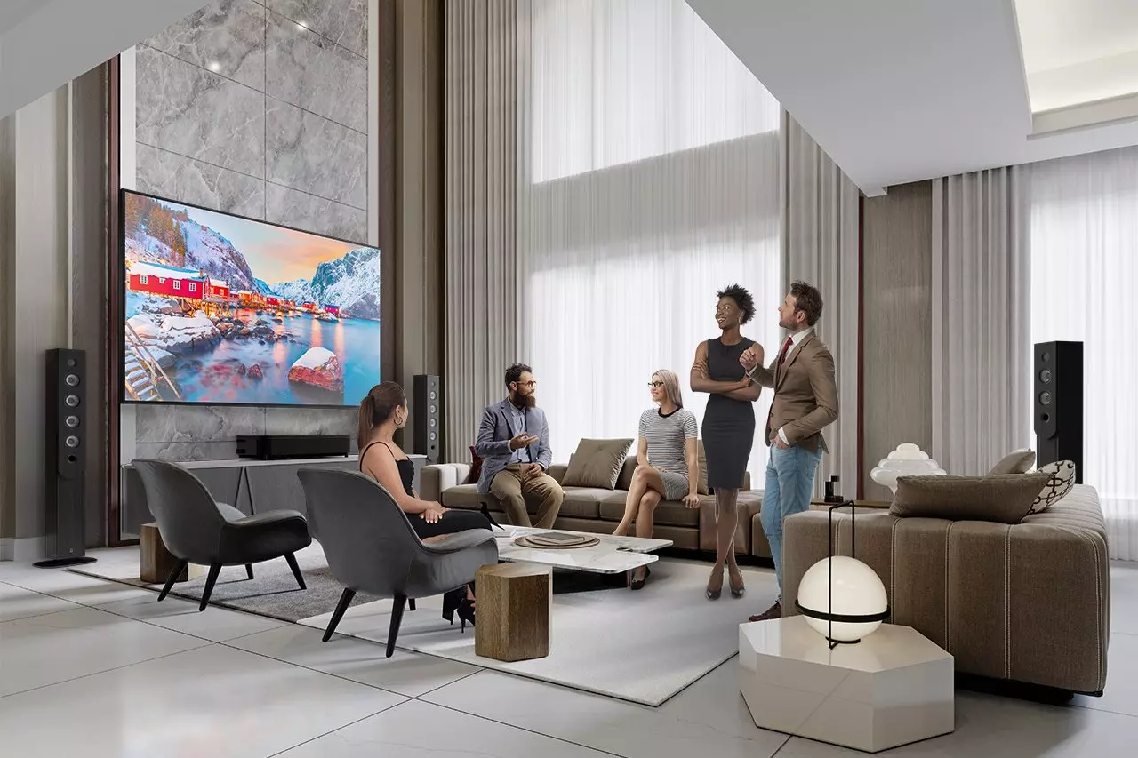 Epson QS100B 4500 Lümen Premium 4K Lazer Ultra Kısa Mesafe Projeksiyon