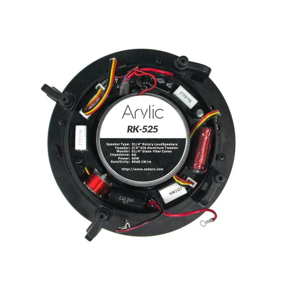 Arylic RK525 5.25" 2 Yollu 60W Tam Aralıklı Tavan İçi Hoparlör