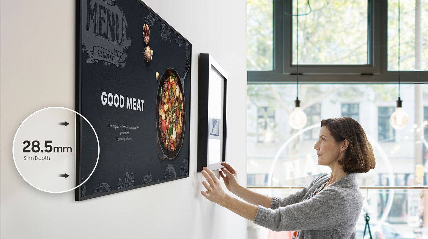 Samsung QM50C 50 inç UHD 4K Digital Signage Ekran