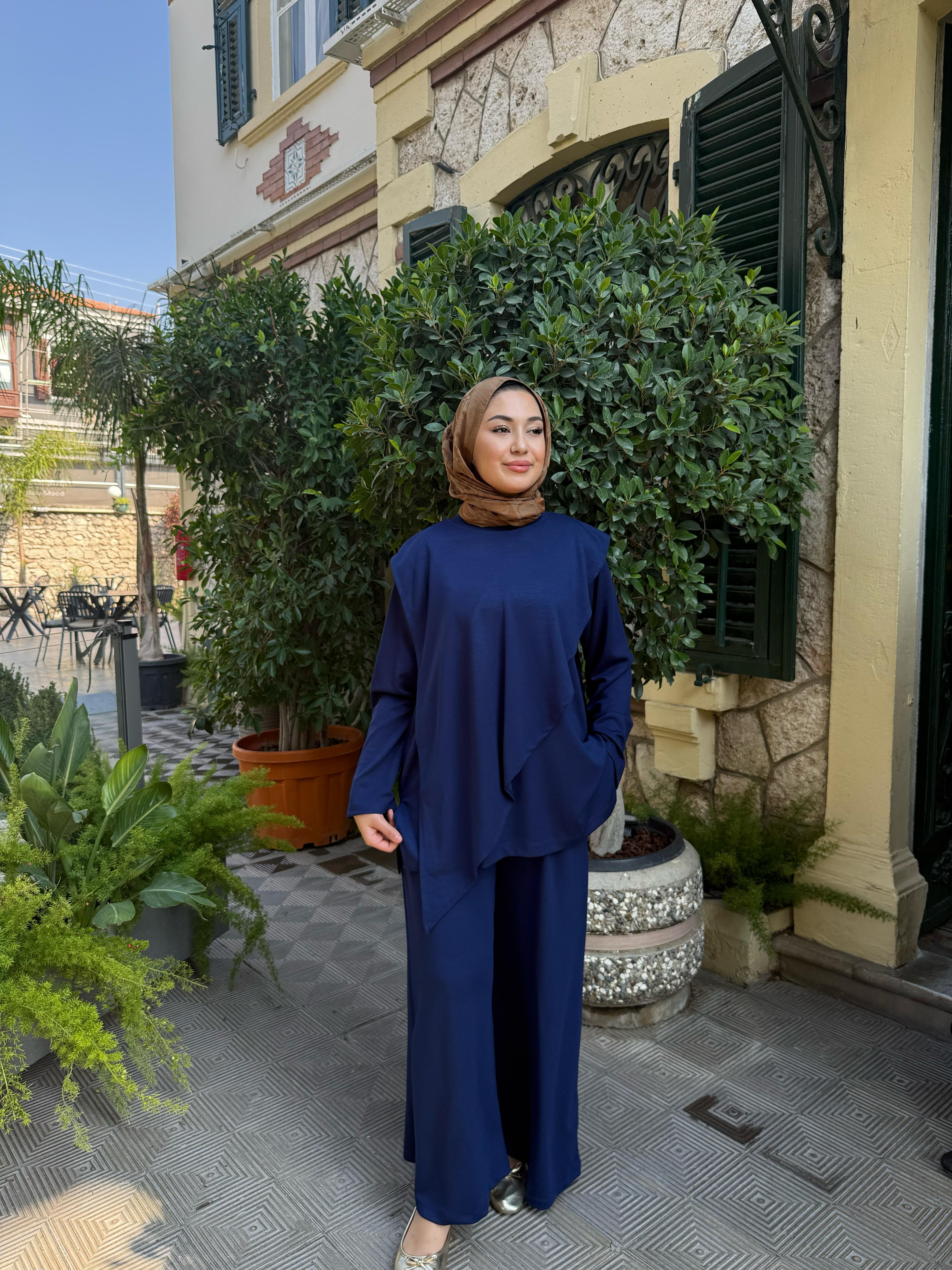 Tesettür Takım | Asimetri | Ems