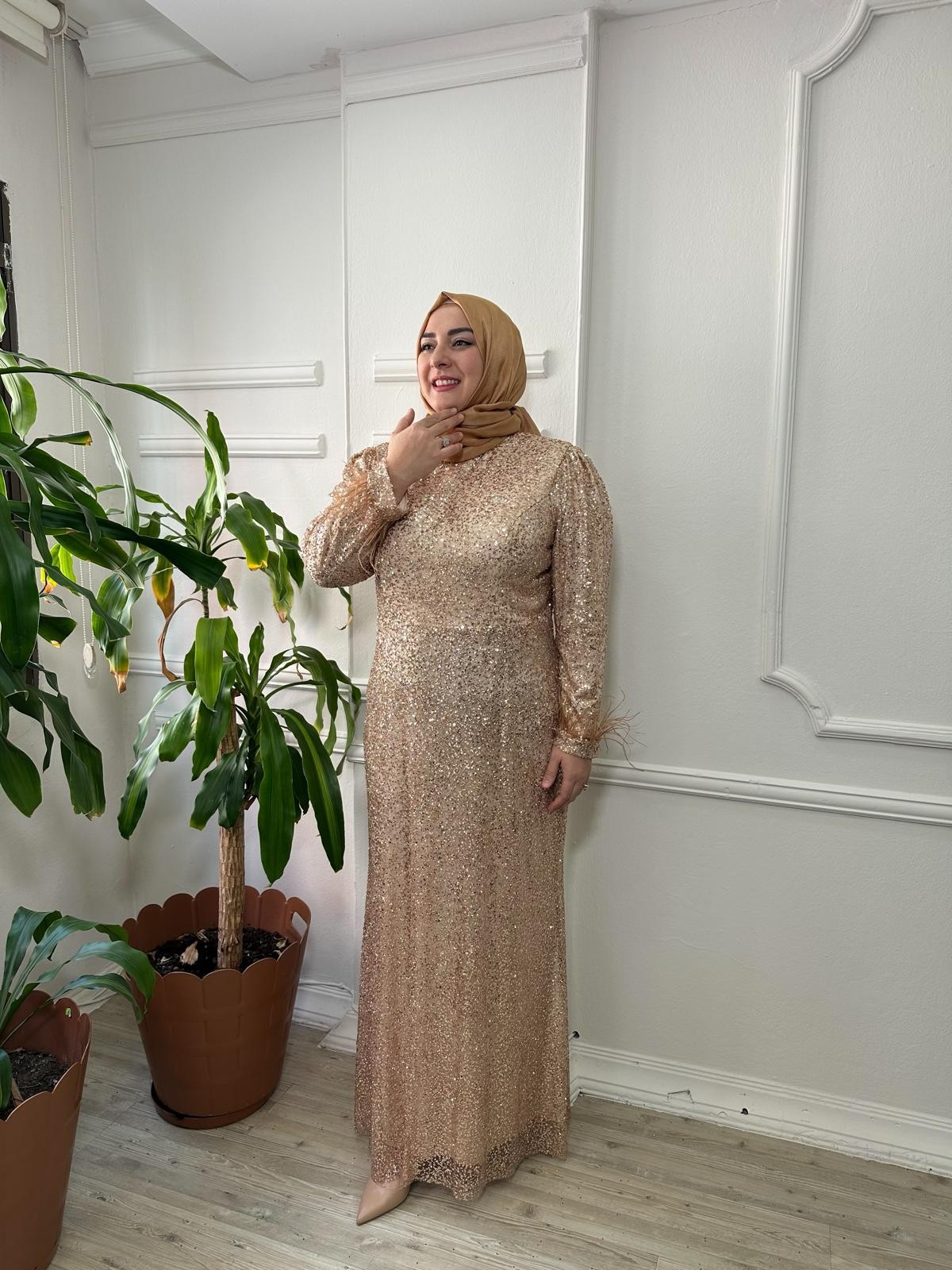 Tesettür Abiye | Almila | EMS