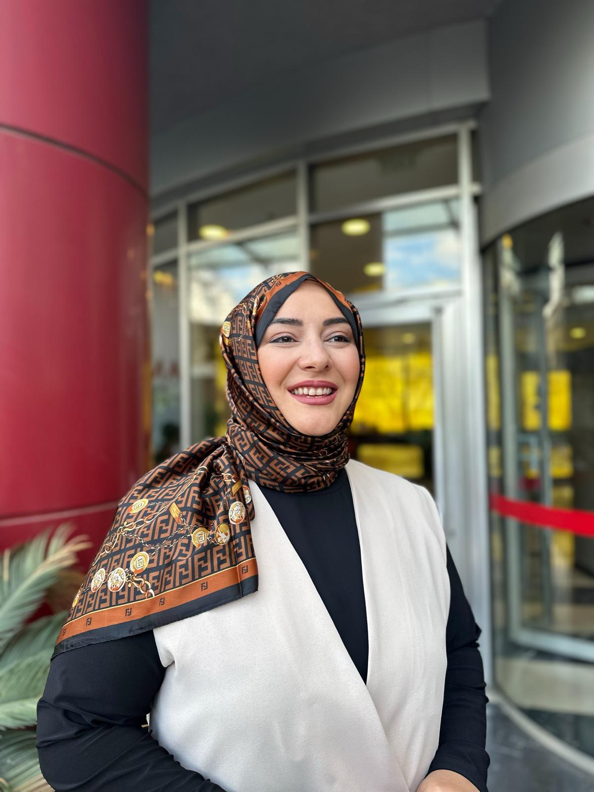 Tesettür Şal I Desenli I Ems 