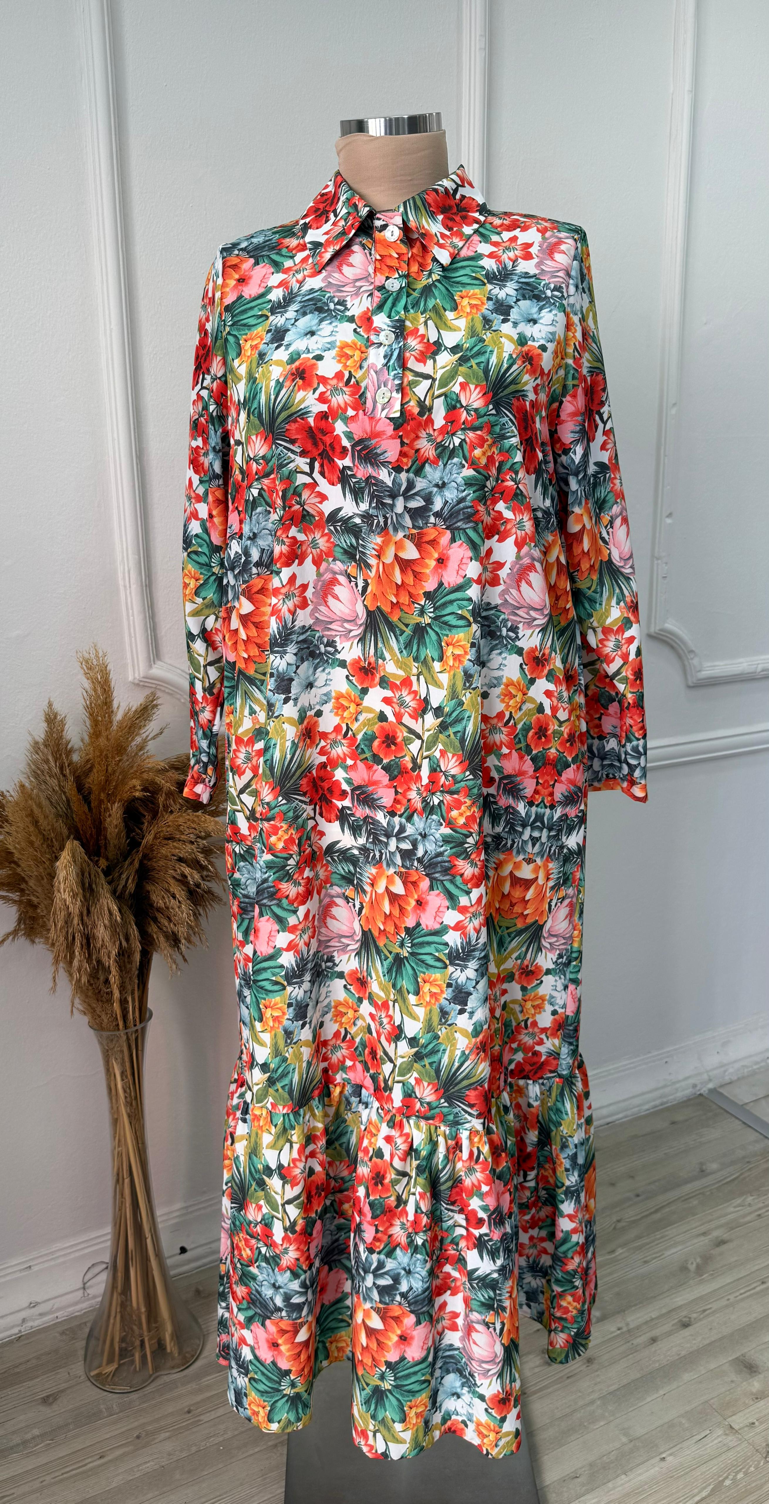 Tesettür Elbise | Ebruli | EMS