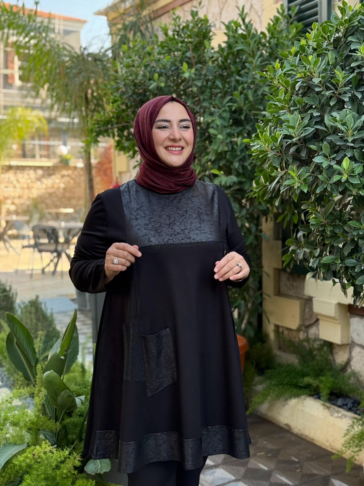 Tesettür Tunik | Fıstık| Ems