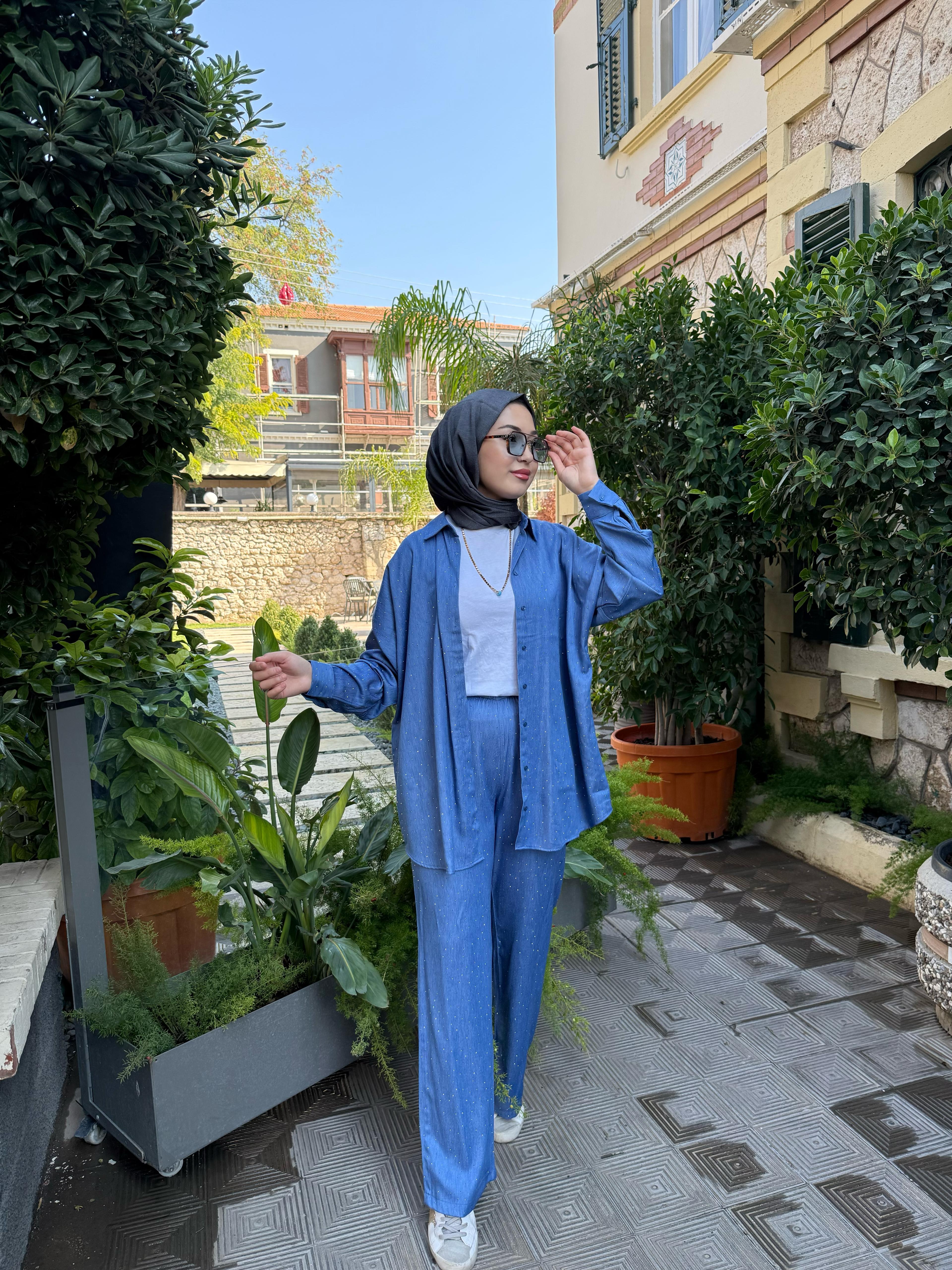 Tesettür Takım | Kot | EMS