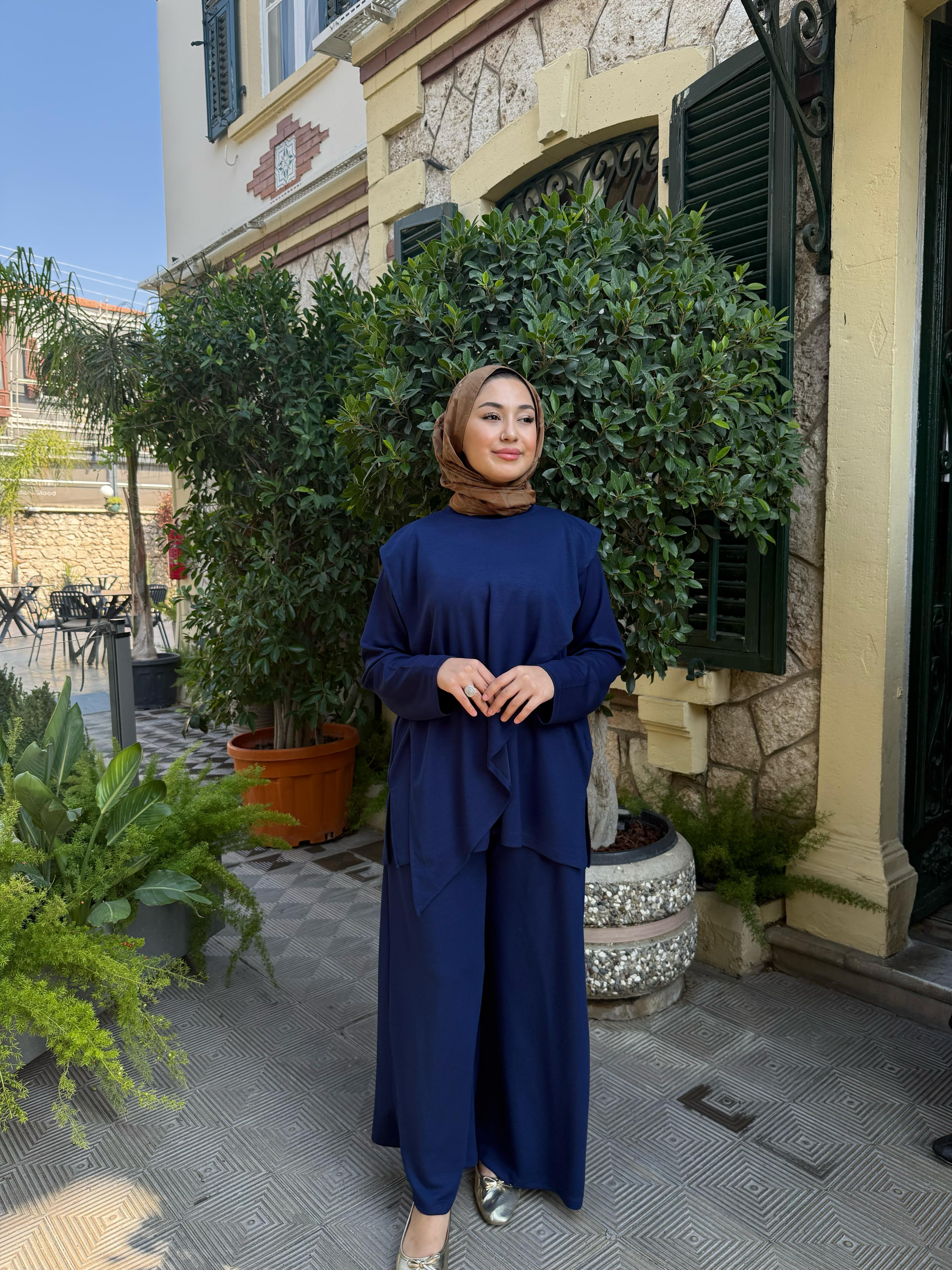 Tesettür Takım | Asimetri | Ems