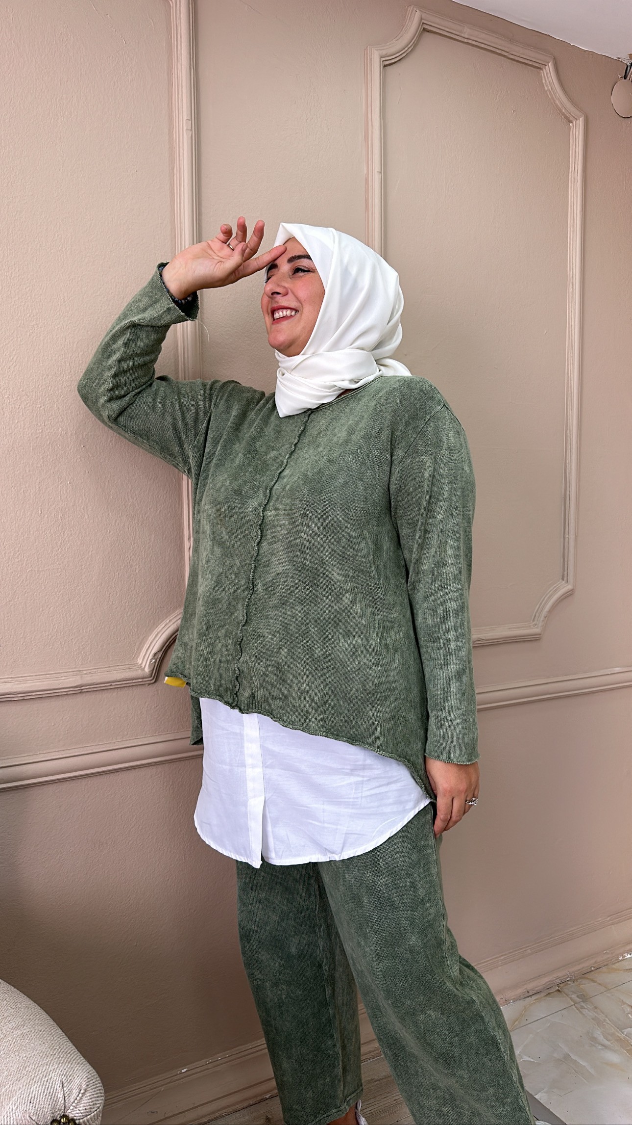 Tesettür Takım | Triko Takım | EMS
