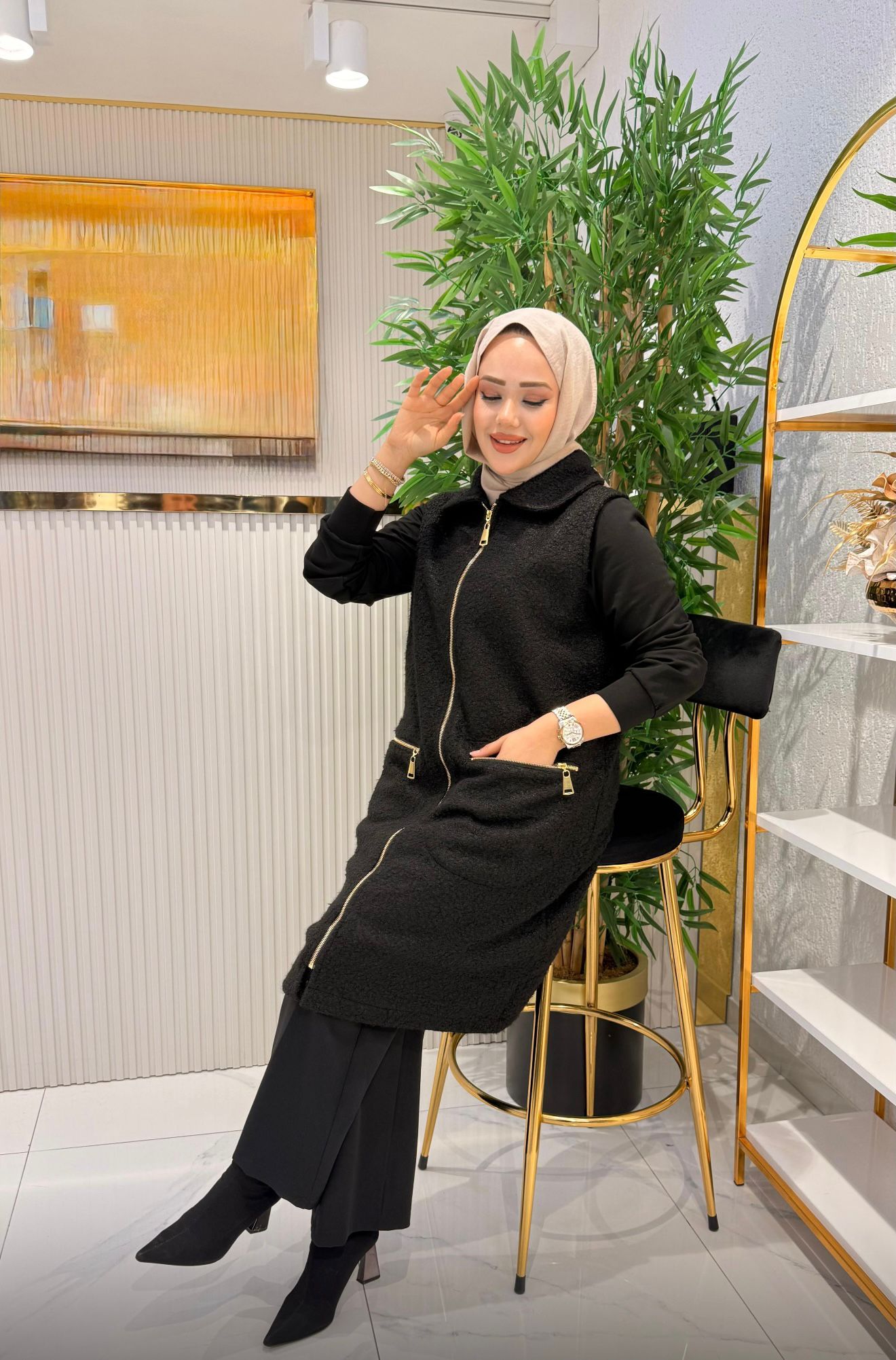 Tesettür Yelek | Ekin Yelek | EMS