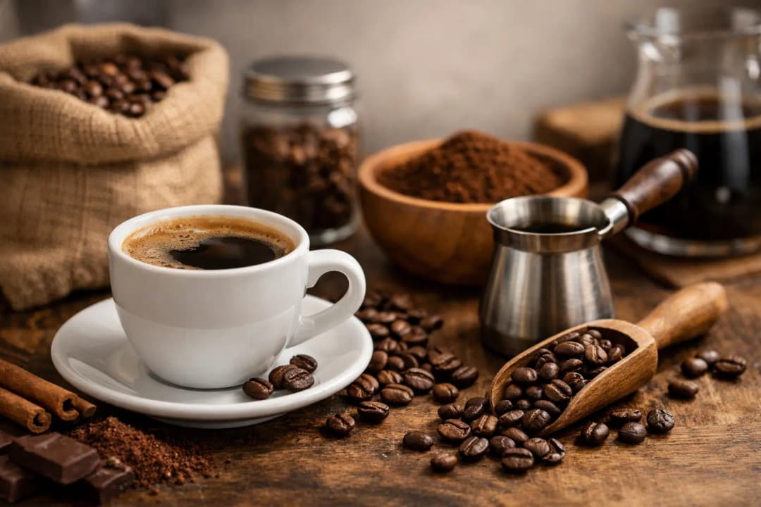 Yoğun aromalı kahve çekirdekleri, espresso ve güçlü içim sevenler için premium kahve deneyimi
