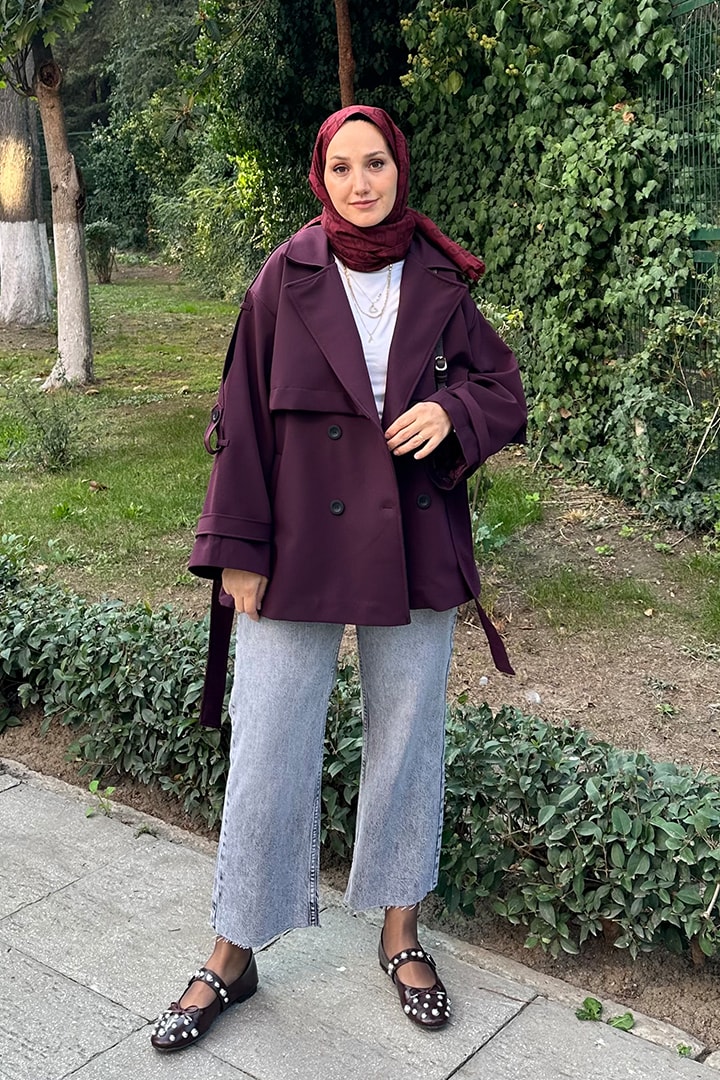 Premium Apoletli Araboy Trençkot