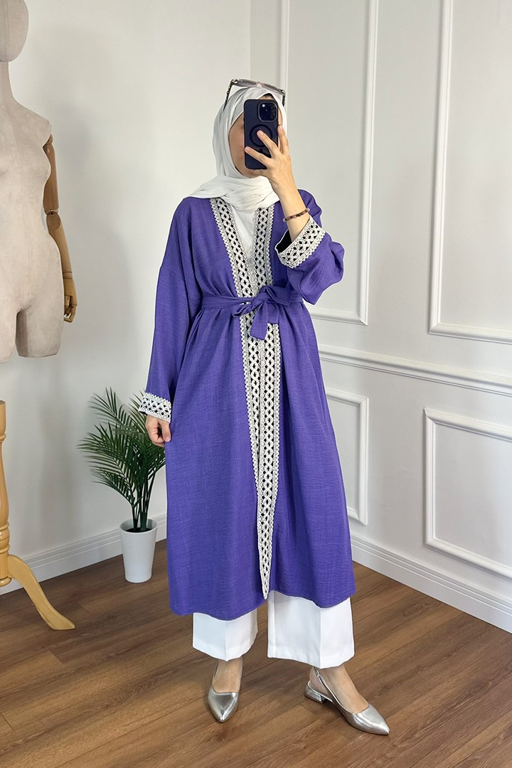 Etnik Keten Kimono