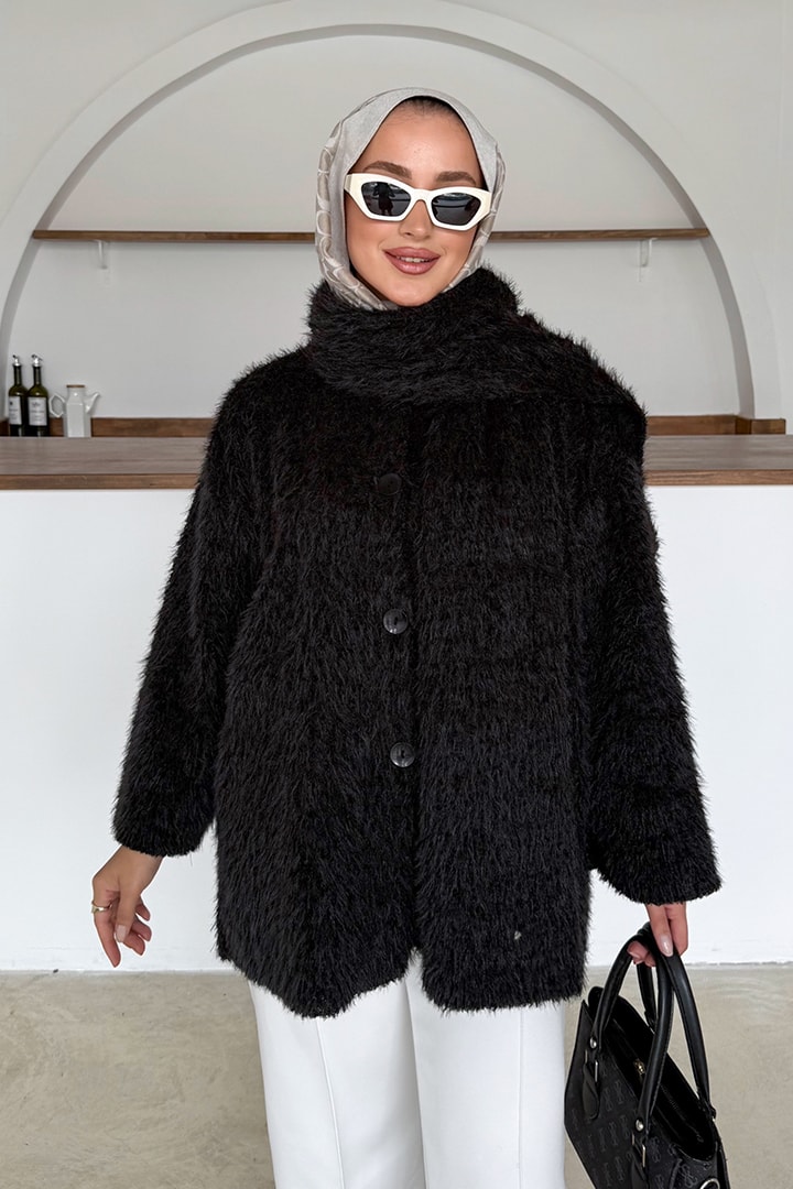 Atkılı Kürk Ceket