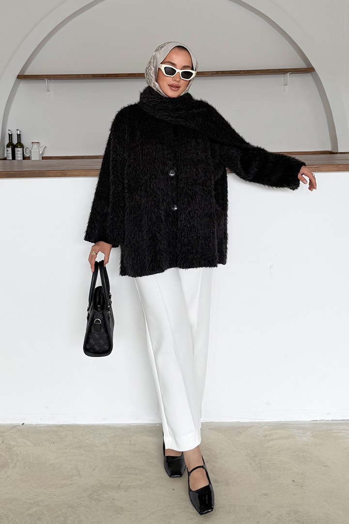 Atkılı Kürk Ceket