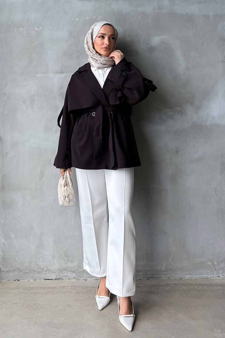 Scuba Pantolon - Beyaz