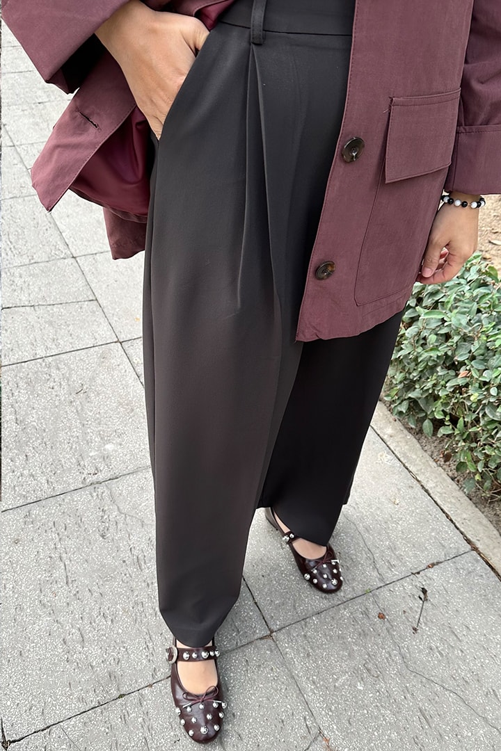 Premium Pileli Pantolon