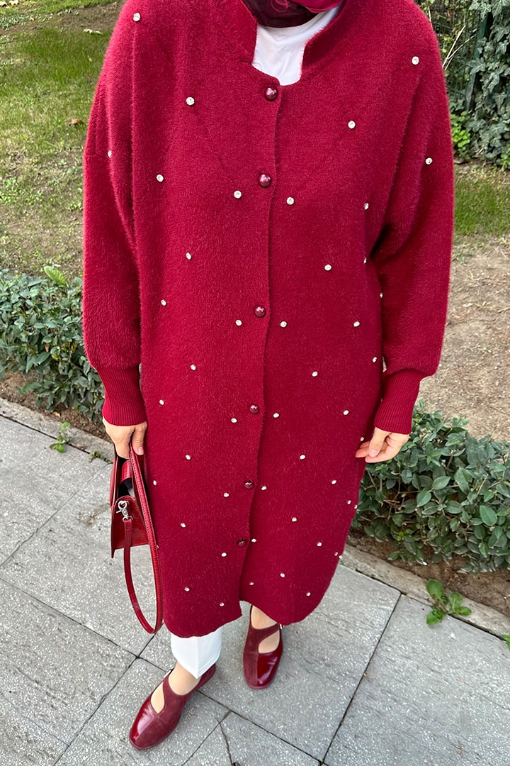 Yumoş Taşlı Hırka