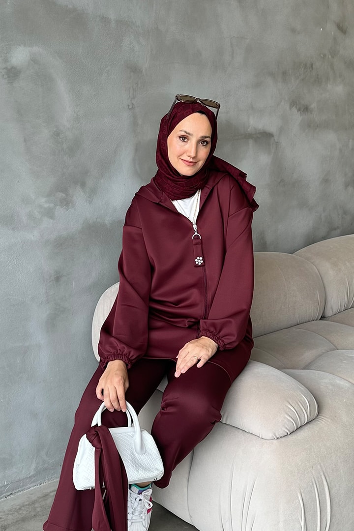 Premium Fermuarlı Scuba Takım