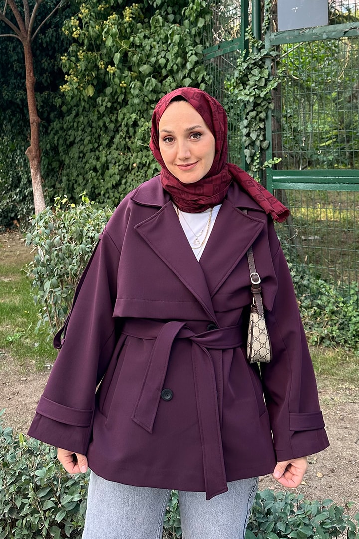 Premium Apoletli Araboy Trençkot