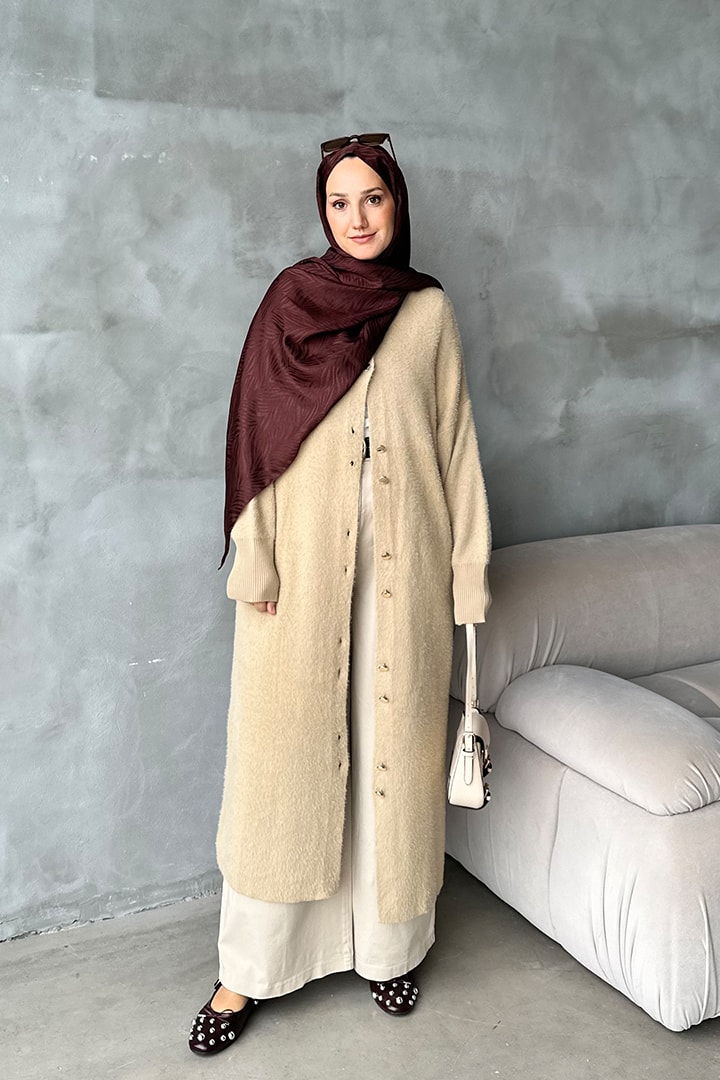 Yumoş Düğmeli Hırka