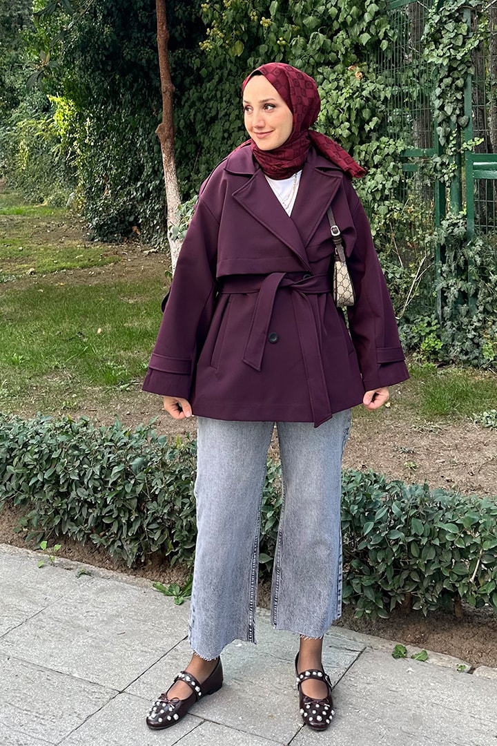 Premium Apoletli Araboy Trençkot