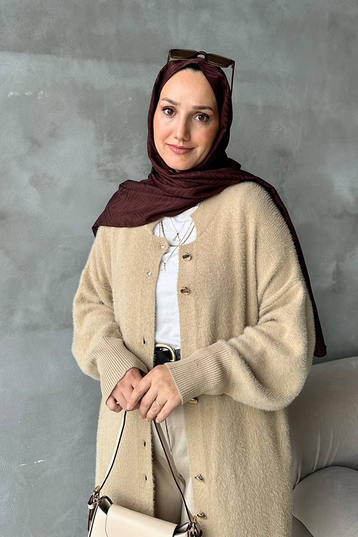 Yumoş Düğmeli Hırka