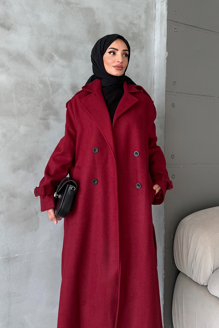 İtalyan Kesim Kaşe Kaban