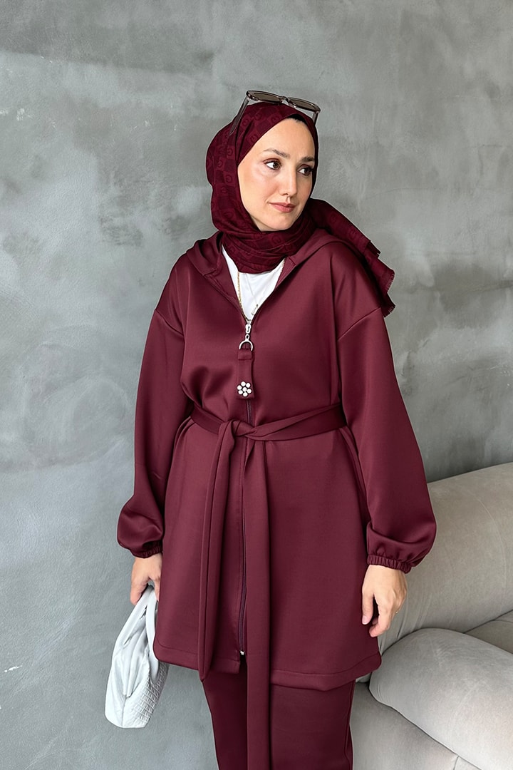 Premium Fermuarlı Scuba Takım