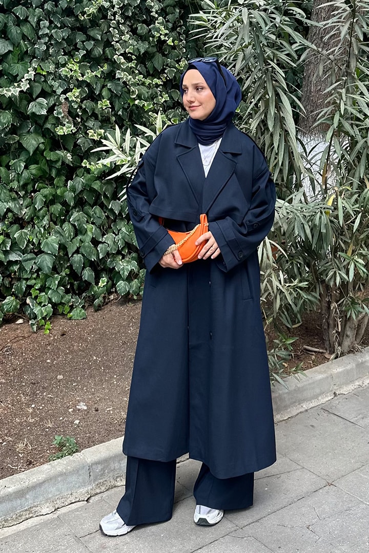 Premium Apoletli Trençkot