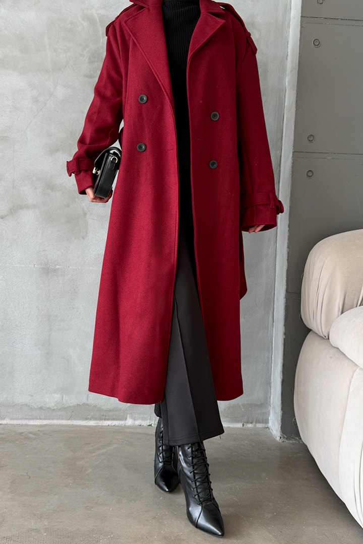 İtalyan Kesim Kaşe Kaban