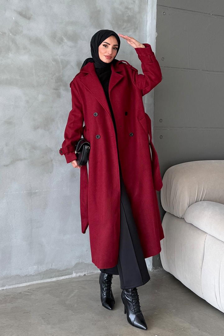 İtalyan Kesim Kaşe Kaban